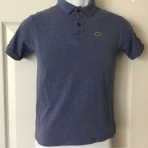 Lacoste Boys Polo in Classic Blue Size 12